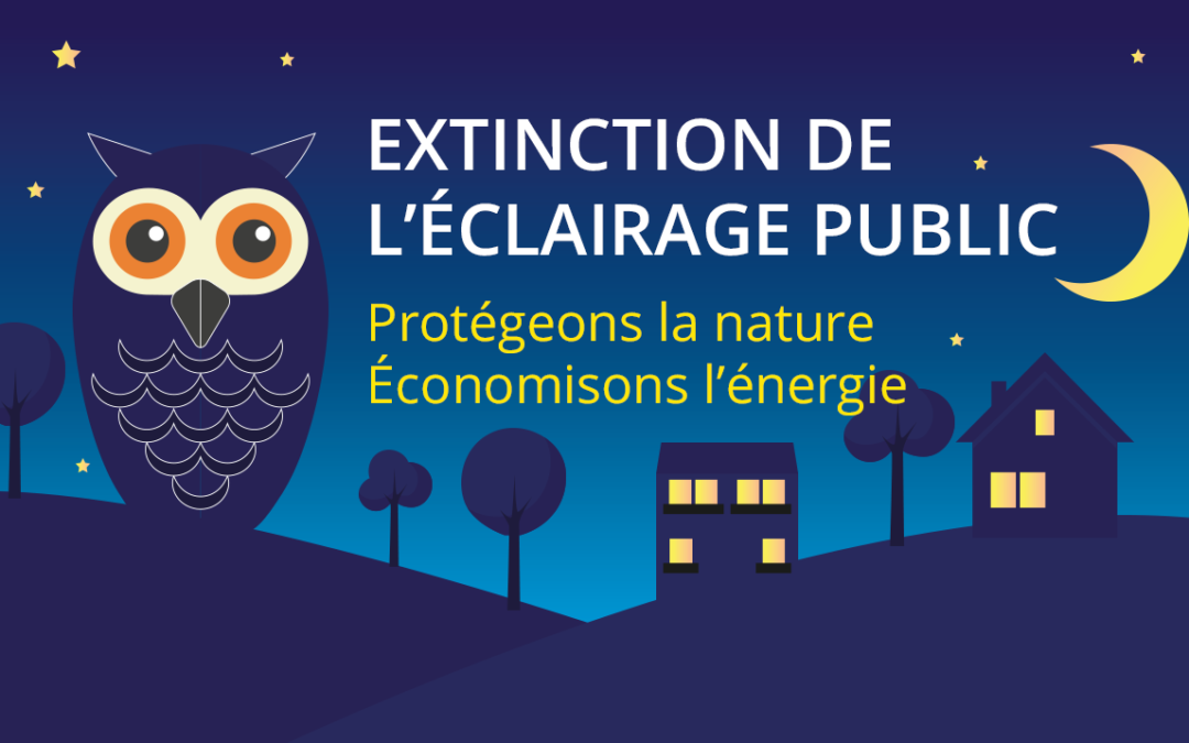 Extinction éclairage public